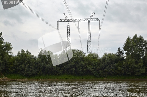 Image of High voltage line