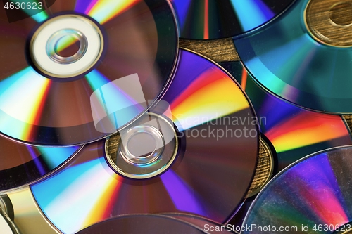 Image of CD shiny background