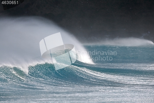 Image of Stormy Waves Breaking