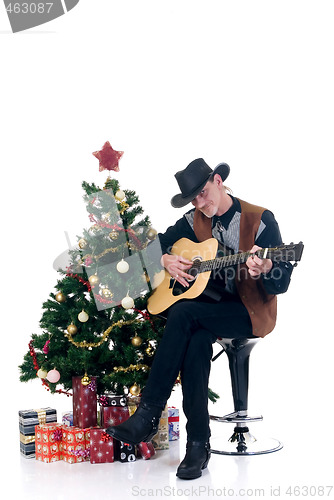 Image of Christmas cowboy