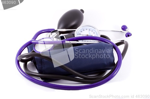 Image of Tonometer and Stethoscope