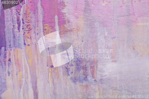 Image of Abstract painting pink and puprle shades colorful texture. 