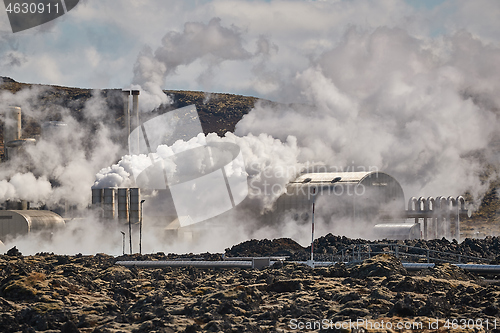 Image of Geothermal power plant