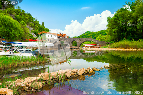 Image of The medieval Rijeka Crnojevica