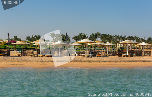 Image of Resort coast without people