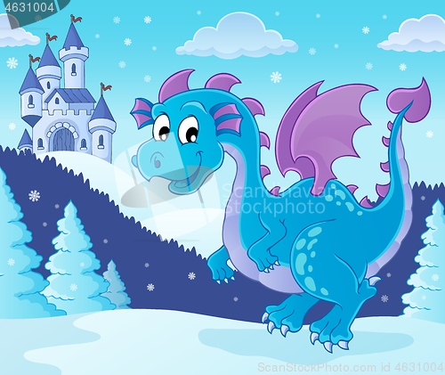 Image of Winter dragon theme image 1