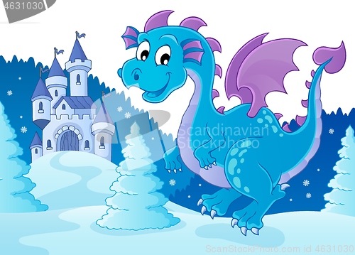 Image of Winter dragon theme image 2