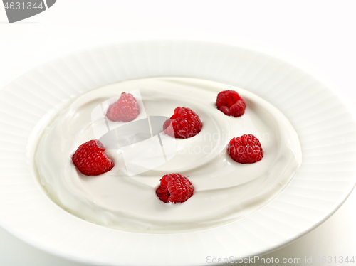 Image of bowl of greek yogurt with fresh berries