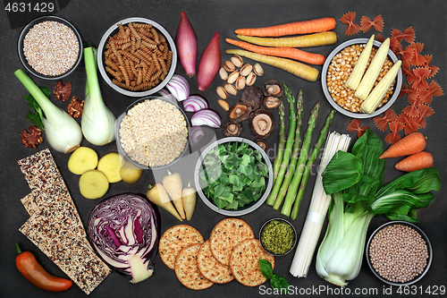 Image of Vegan Food for Health and Fitness