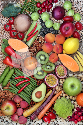 Image of Vegan Food for Health and Fitness