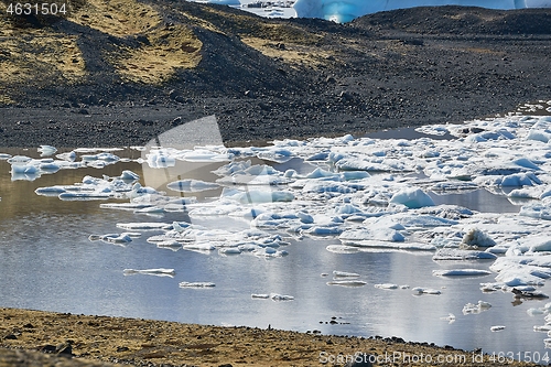 Image of Glacial lake in Iceland