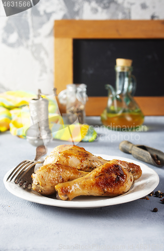 Image of fried chicken legs