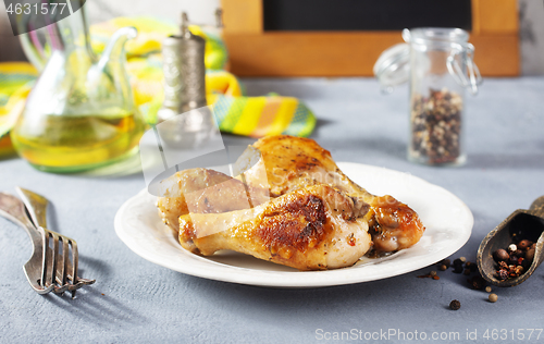 Image of fried chicken legs