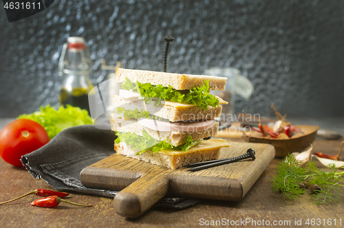 Image of sandwiches