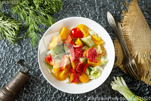 Image of vegetable salad