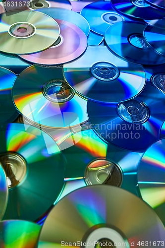 Image of CD shiny background