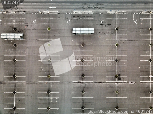 Image of Empty Carpark Aerial