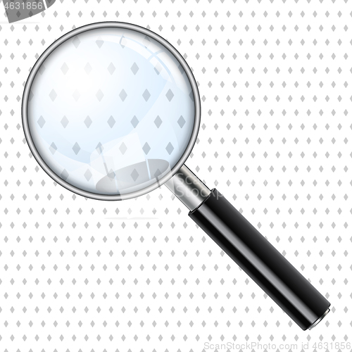 Image of Realistic Magnifying Glass, Magnify