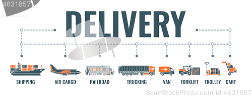 Image of Delivery and Logistics Banner