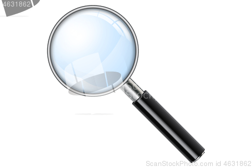 Image of Realistic Magnifying Glass, Magnify