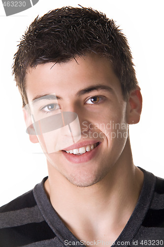 Image of Young Man Smiling