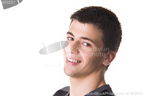 Image of Young Man Smiling