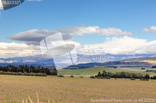 Image of Landscape scenery in south New Zealand