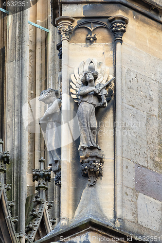 Image of detail of Saint Theobald\'s Church, Thann