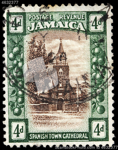 Image of Spanish Town Cathedral stamp