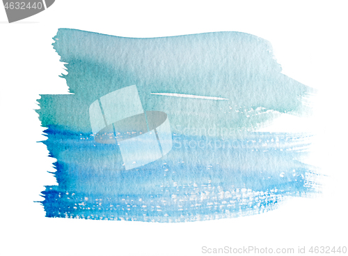 Image of watercolor paint on white background