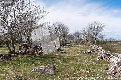 Image of Abandoned remote old village