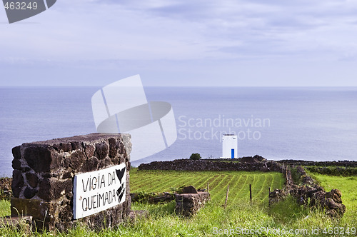 Image of Whale watch tower in Pico, Azores