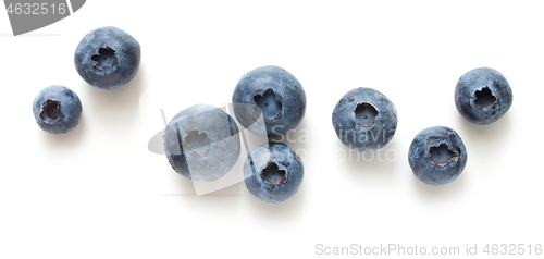 Image of fresh ripe blueberries