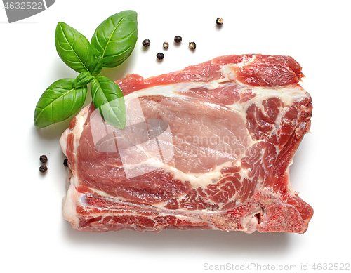 Image of fresh raw pork meat