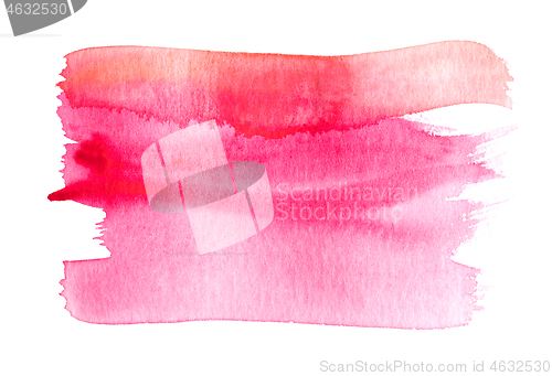 Image of watercolor paint on white background