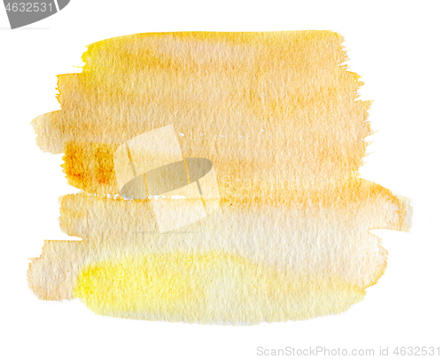 Image of watercolor paint on white background