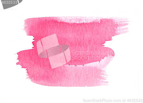 Image of watercolor paint on white background