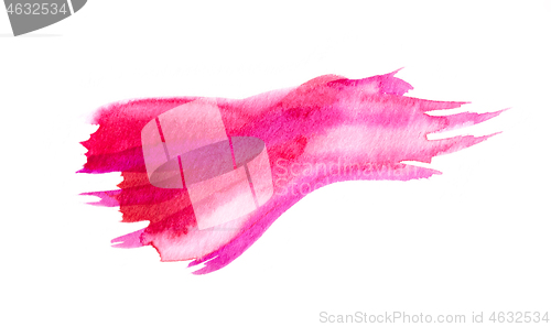 Image of watercolor paint on white background