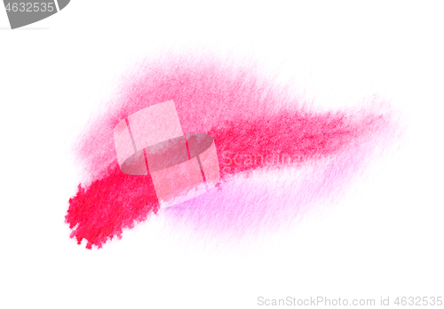 Image of watercolor paint on white background