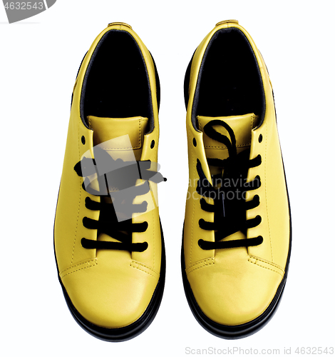 Image of Luxury Yellow Shoes