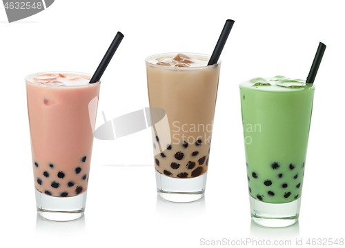 Image of iced bubble tea