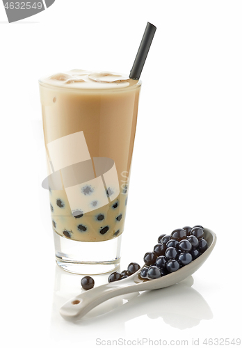 Image of iced bubble tea