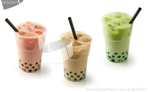 Image of iced bubble tea