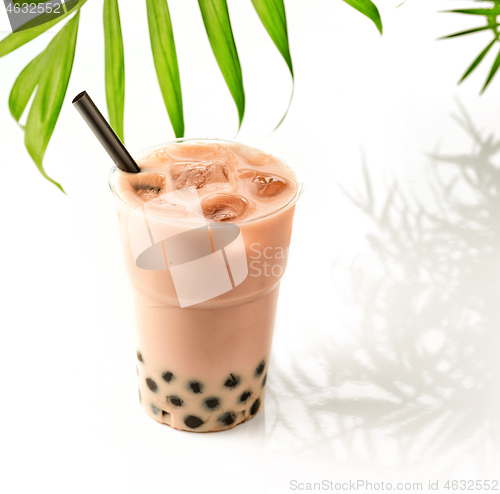 Image of iced bubble tea