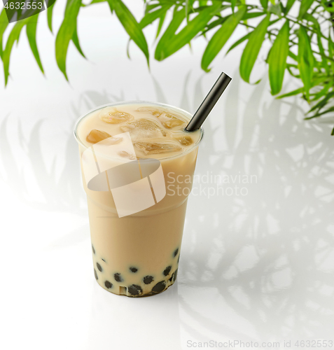 Image of iced bubble tea