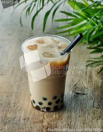 Image of iced bubble tea