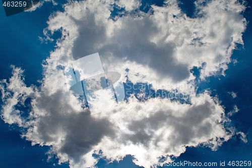 Image of sky and clouds background 2