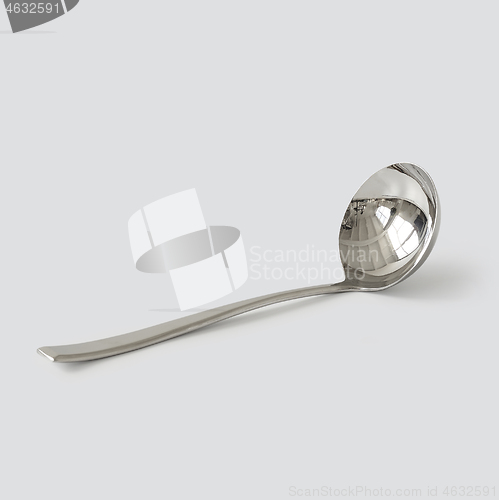 Image of empty soup ladle