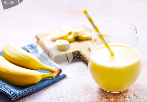 Image of banana smoothie