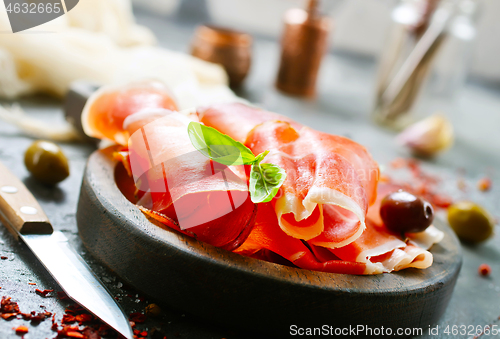 Image of smoked parma ham